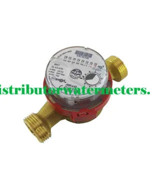 Hot Water Meter POWOGAZ 3/4 Inch