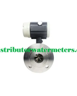 SHM Digital Turbin Flow Meter Stainless Steel DN15