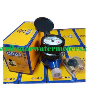 Meteran Air Kuningan Onda 3/4 Inch