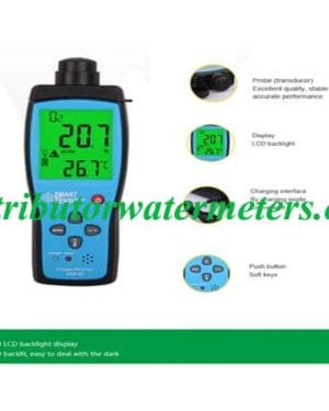 Jual Oxygen Detector SmartSensor AR8100 Handheld O2 Oksigen Meter Tester