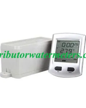 Jual Wireless Rain Gauge Ukur Curah Hujan suhu tanpa kabel